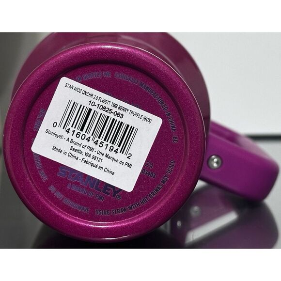 STANLEY QUENCHER H2.O FLOWSTATE 40OZ TUMBLER, BERRY TRUFFLE - Picture 5 of 5